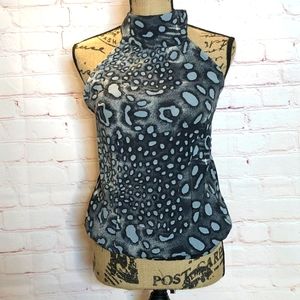 Biasa Animal Printed Blouse